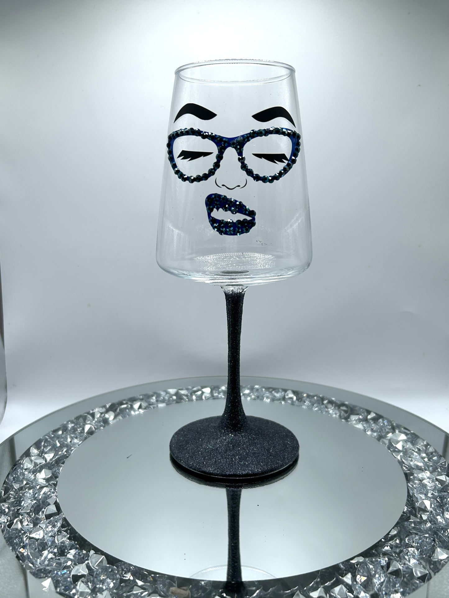 Bedazzled Wine Glasses