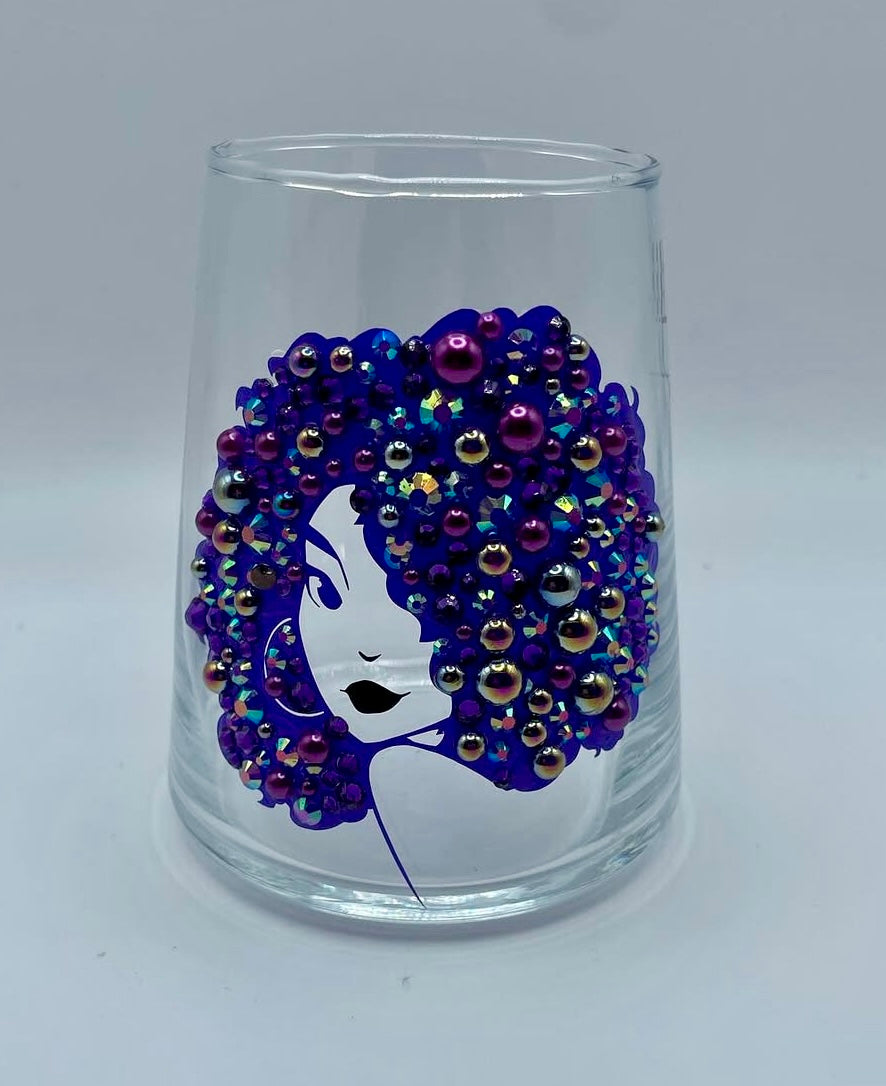 Bedazzled Wine Glasses