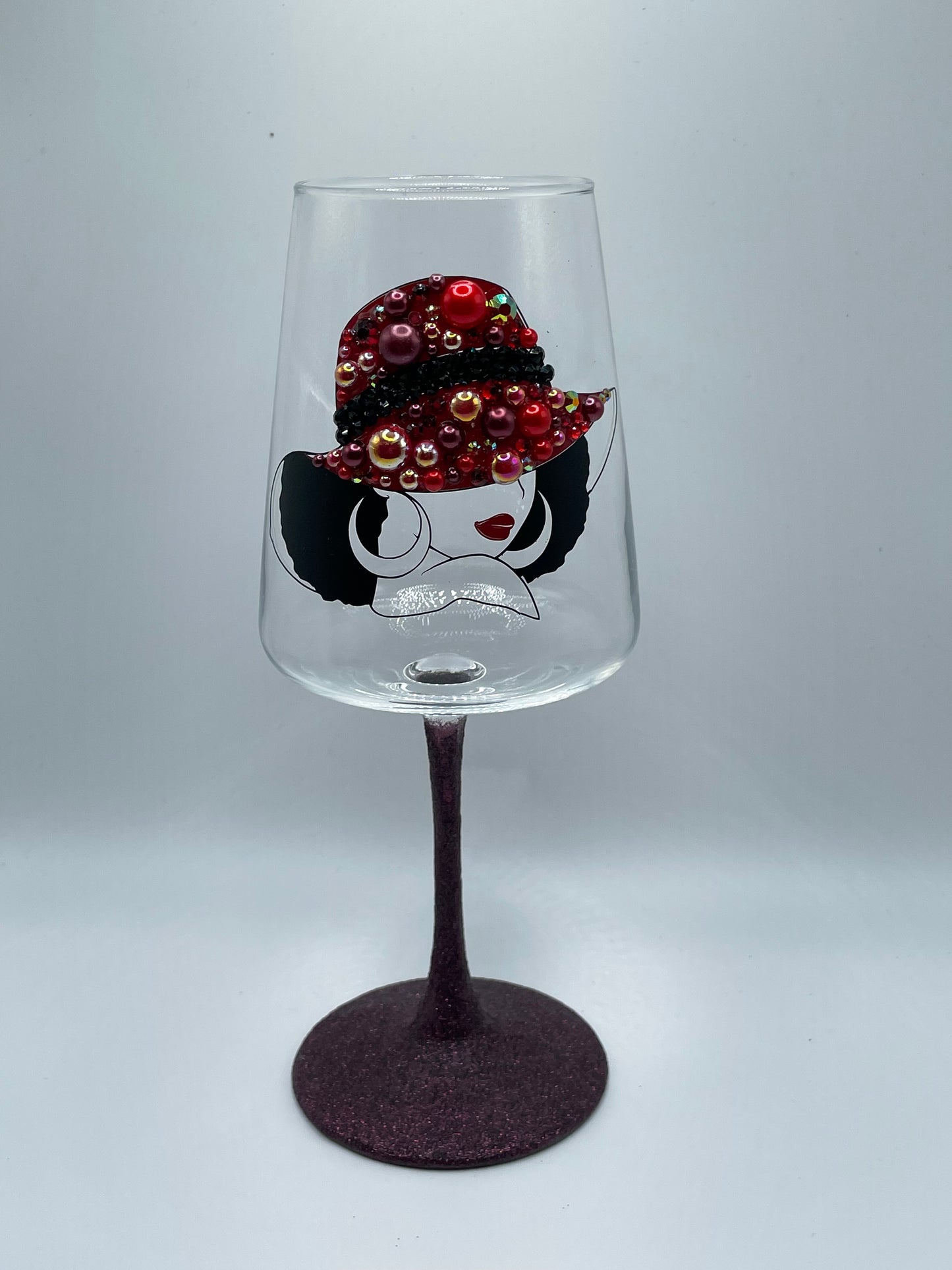 Bedazzled Wine Glasses