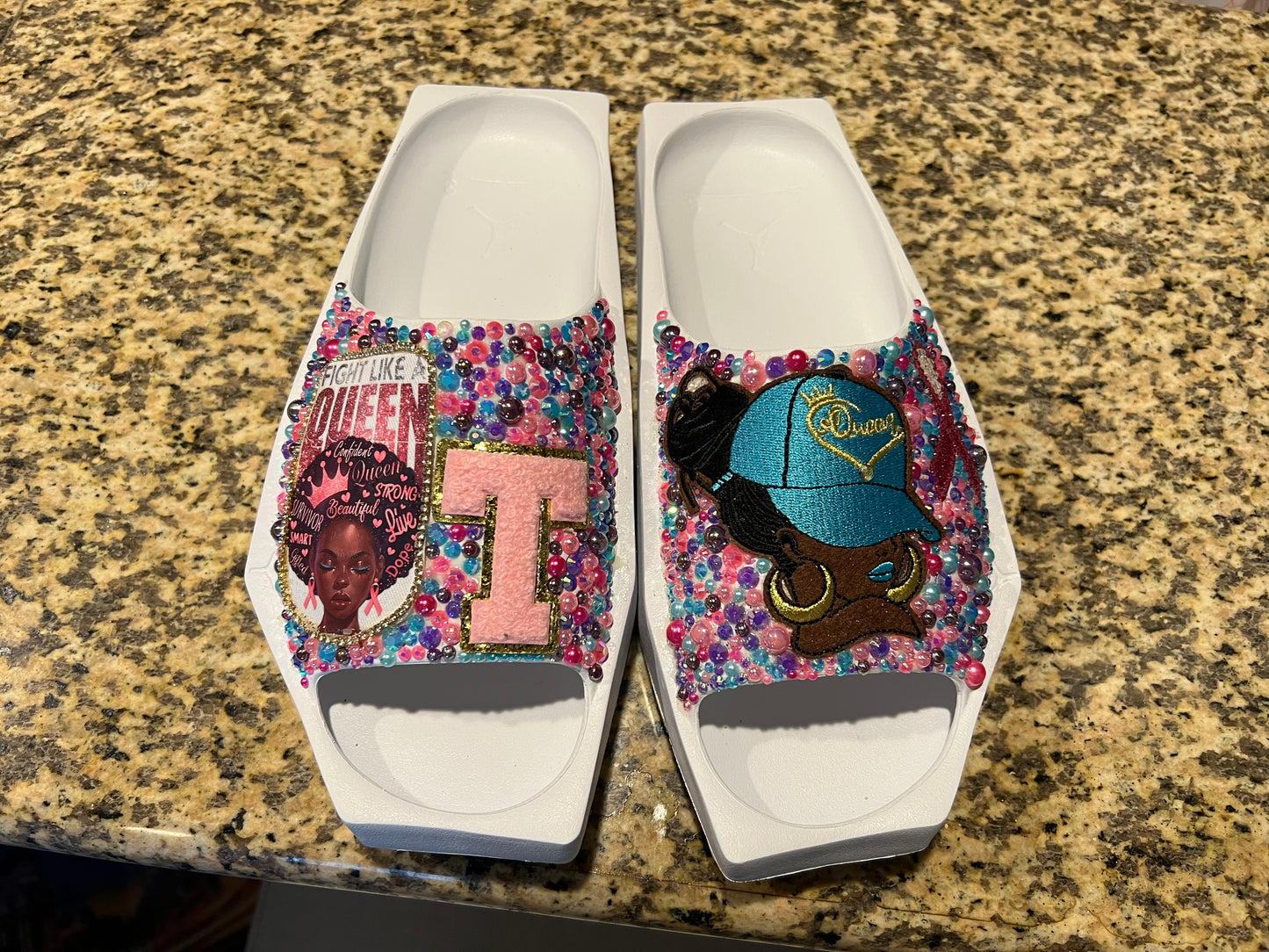 Custom Bedazzled Garden Clogs | Personalized Rhinestone Crocs-Style Shoes | Glitter Bling Clogs for Women