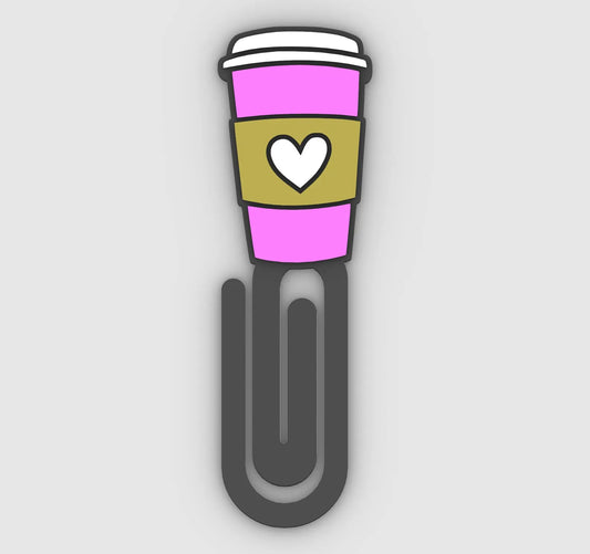 Jumbo Paperclip - Coffee Cup